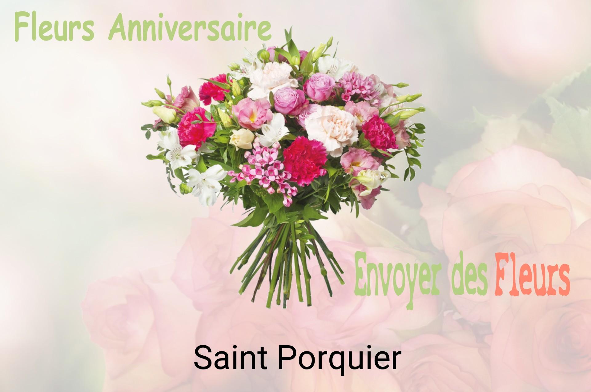 Bouquet de fleurs d’anniversaire livré à Saint-Porquier